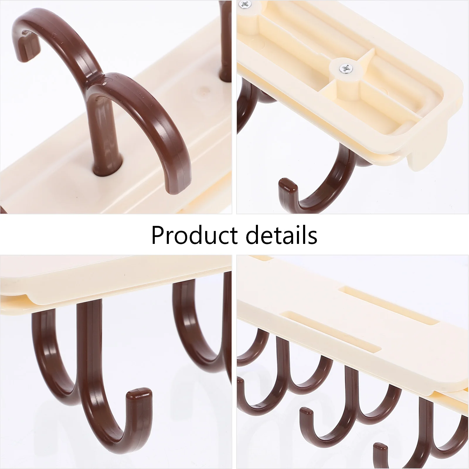 

Sliding Rail Storage Hook Clothes Hangers Pants For Hanging Retractable Closet Organizer Space-Saving Wardrobe Trousers Rack