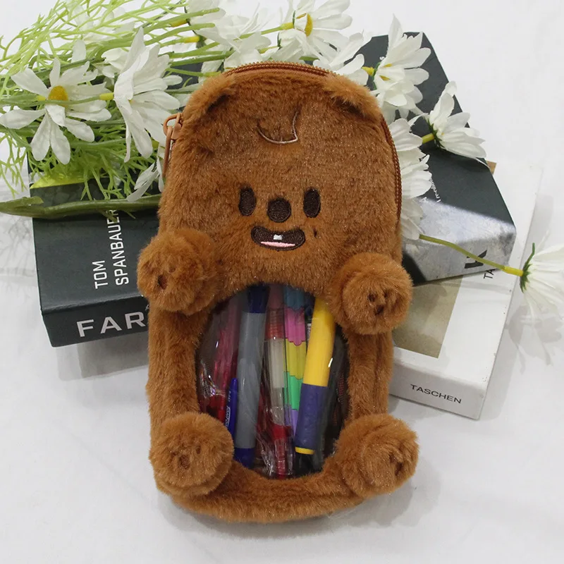 

Stray Kids Plush Toy Doll Keychain Pen Box SKZOO Cartoon Doll Storage Bag Pendant Children's Birthday Gift