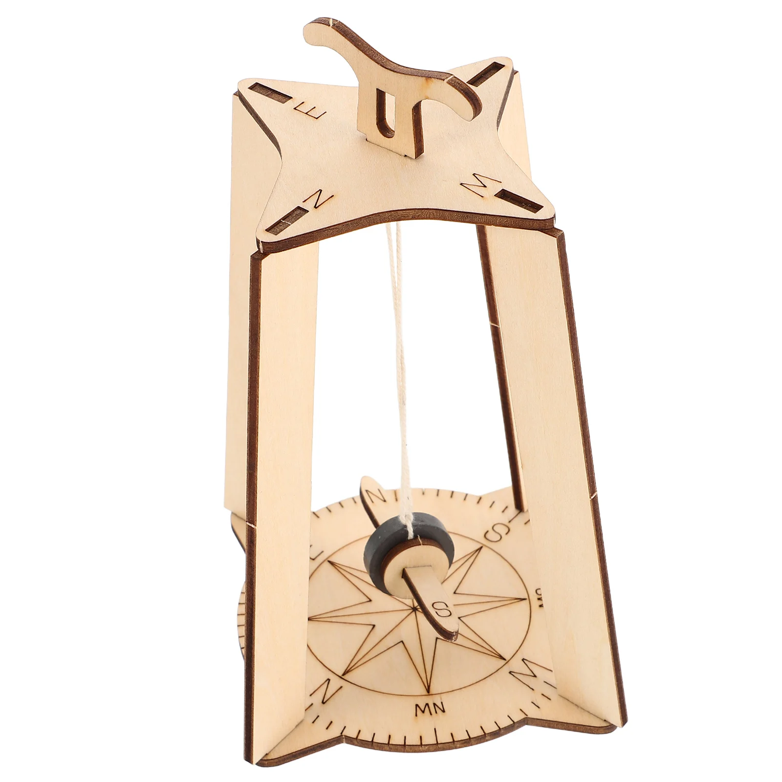 

Suspended Compass Toys 3d Craft Kit Handicrafts Educational Diy Stem Wood Puzzles Child Building Projects