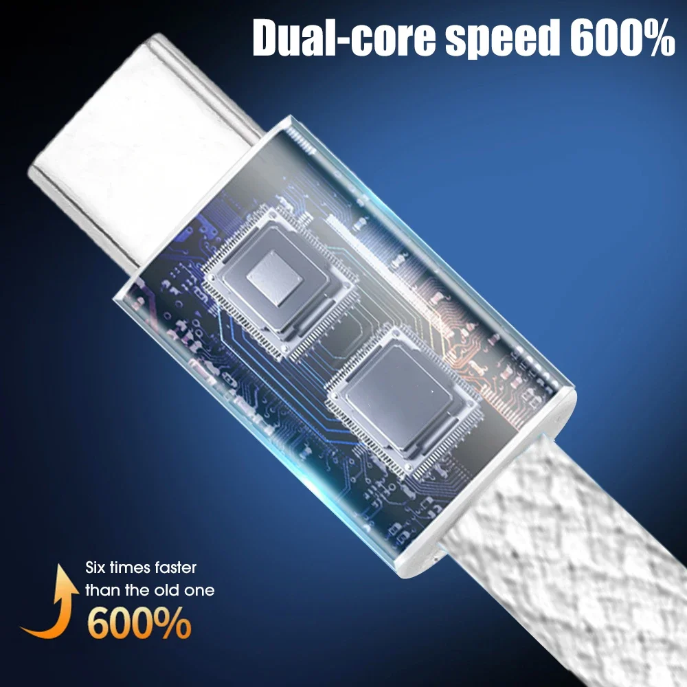 USB Type C to Type-C 66W Fast Charging Data Cord For iPhone 15 Plus 15 Pro Max USB-C Quick Charger Cable For iPhone15 image 5