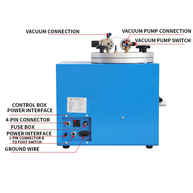 Digital Vacuum Wax Injector Automatic Wax Injection Machine Jewelry Making Equipment 220v Digital Wax Injection Machine