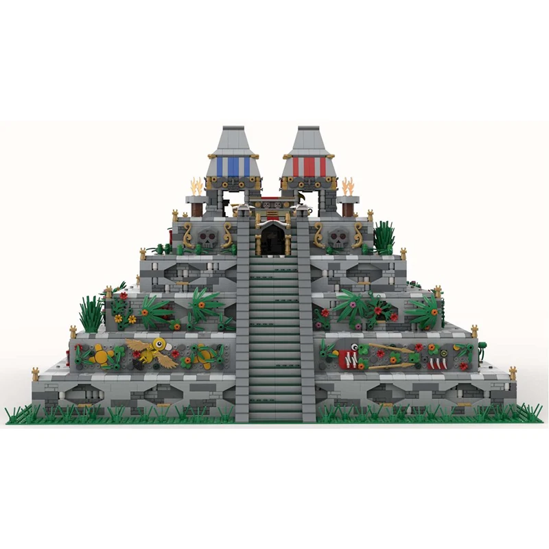 Modular City Building Model Moc Building Bricks The Ancient Pyramid Technology Modular Block Christmas DIY Toy Holiday Gifts