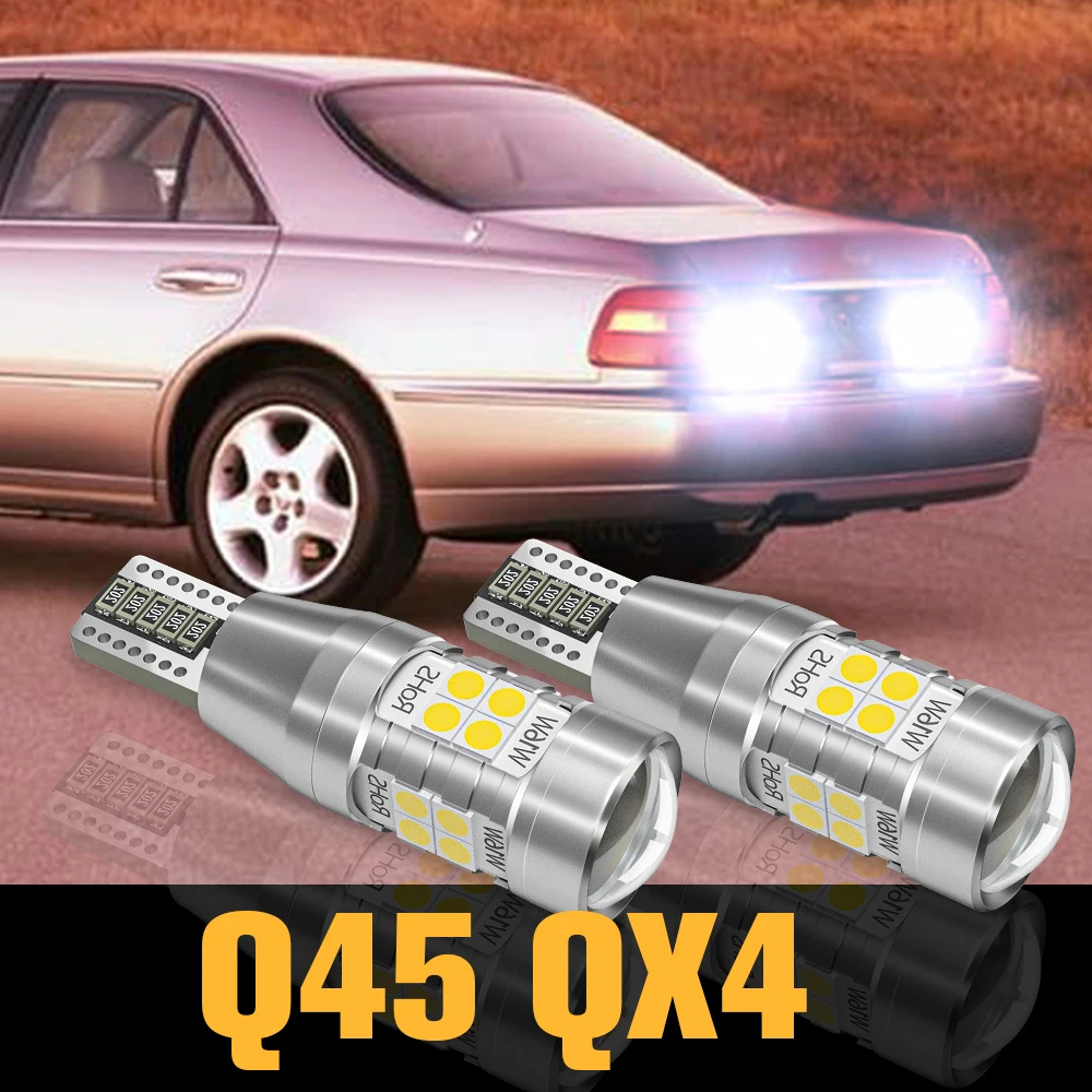 

2pcs Canbus LED Reverse Light Backup Lamp Accessories For Infiniti Q45 QX4 2000 2001 2002 2003 2004 2005 2006