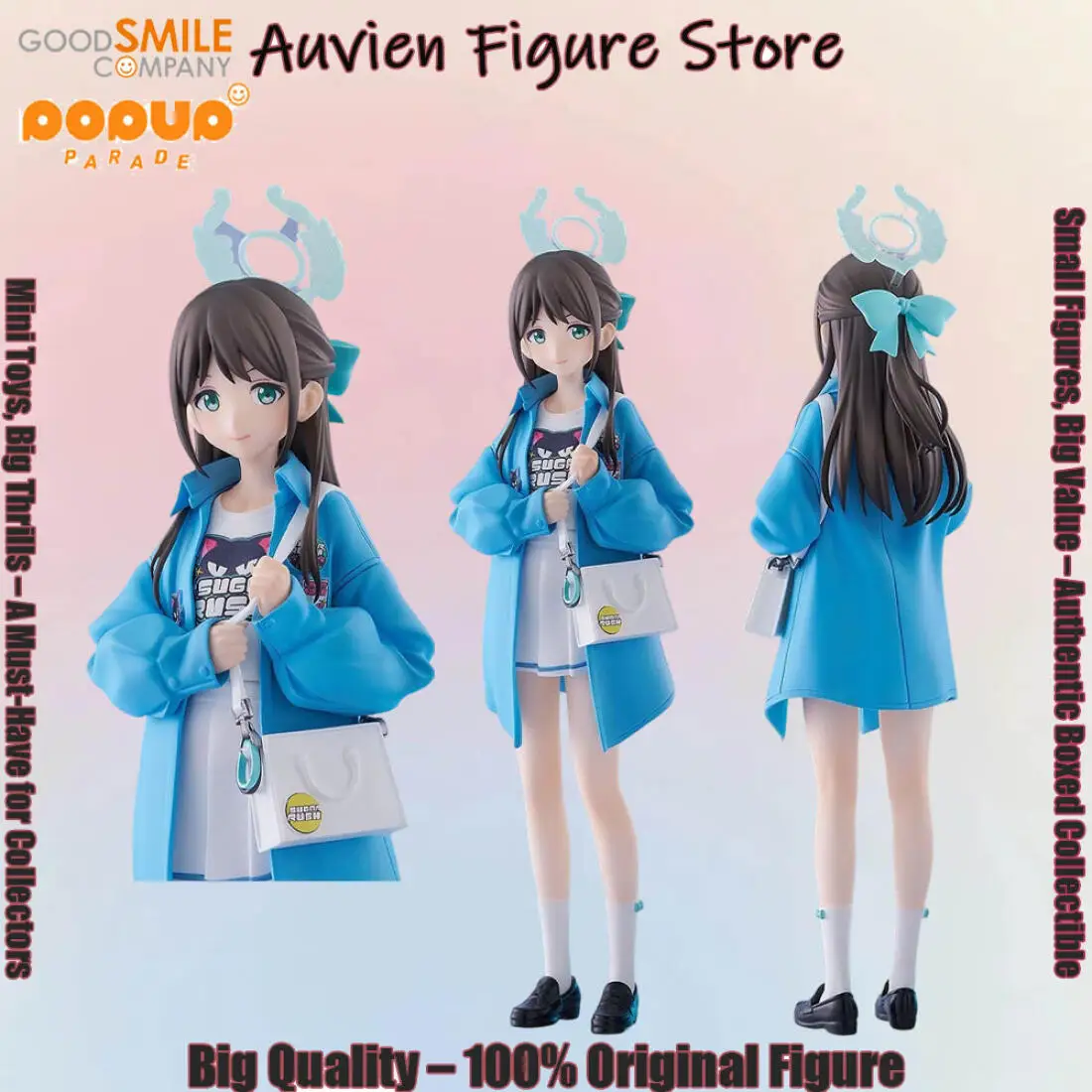 

Официально лицензированная фигурка Good Smile Pop Up Parade Айри Куримура из аниме Blue Archive, модель персонажа Crossroad