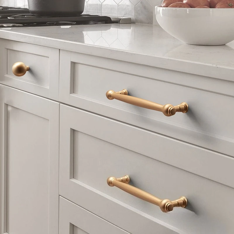 

Simple Home Decoration Hardware Handle Wardrobe Door Handle Nordic Zinc Alloy Solid Drawer Knob Creative Shoe Cabinet Handle