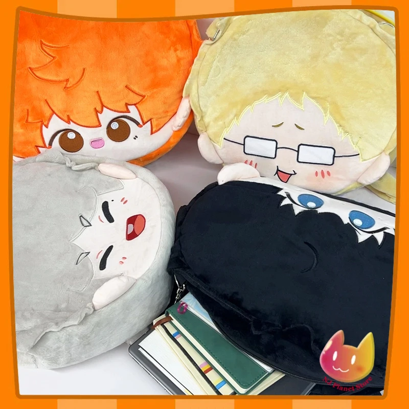 

40 Cm Itabag Cartoon Haikyuu! Anime Cute Youth Peripheral Products Hinata Shoyo Large Capacity Backpack Birthday Gift Toys Kids