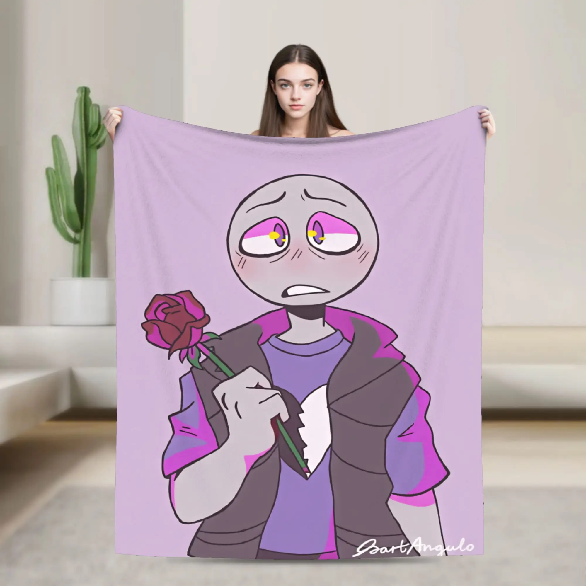 Peter Game Y-Your B-Boyfriend Blanket  Super Soft Street Trend Plush Bedding Throws For Outdoor Flannel Bedspread Bed Cover