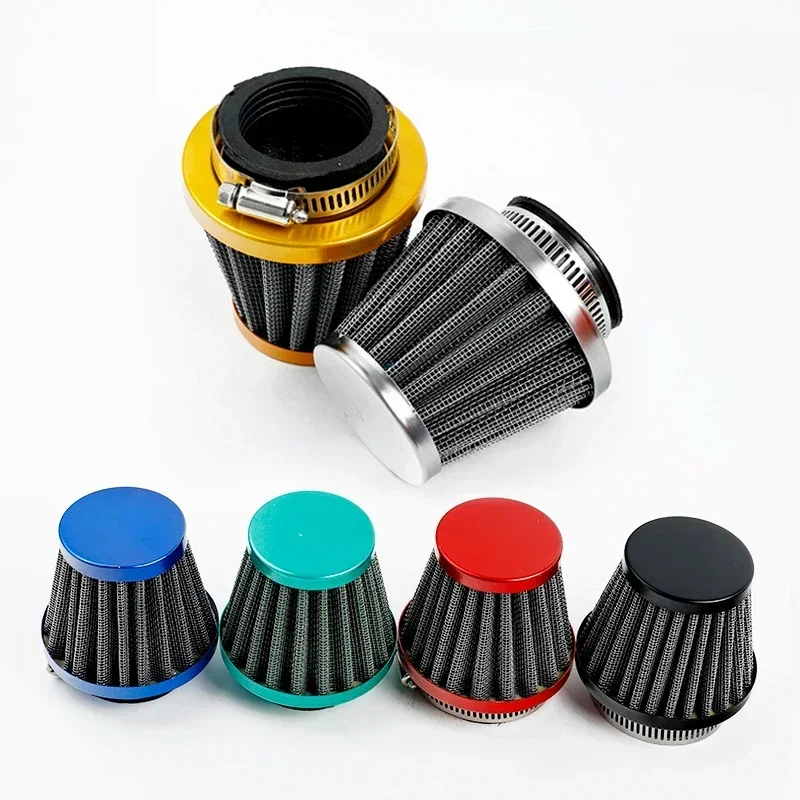 Motorcycle Mushroom Head Air Filter 35mm 38mm 42mm 48mmUniversal Fit for 50cc 110cc 125cc 140cc Motorcycle Scooter Pit Dirt Bike