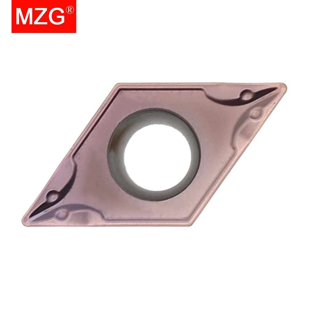MZG DCMT MV TM ZP152 CNC Boring Turning Rhombus Cutting Tools Stainless Steel Processing DCMT11T304 Tungsten Carbide Inserts