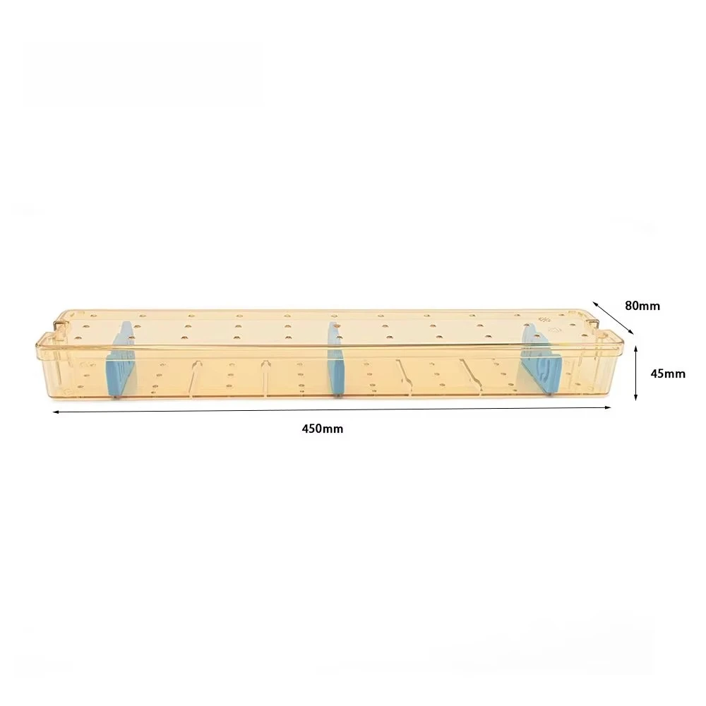 Container,Reusable Autoclavable Plastic Surgical  Box with Silicone