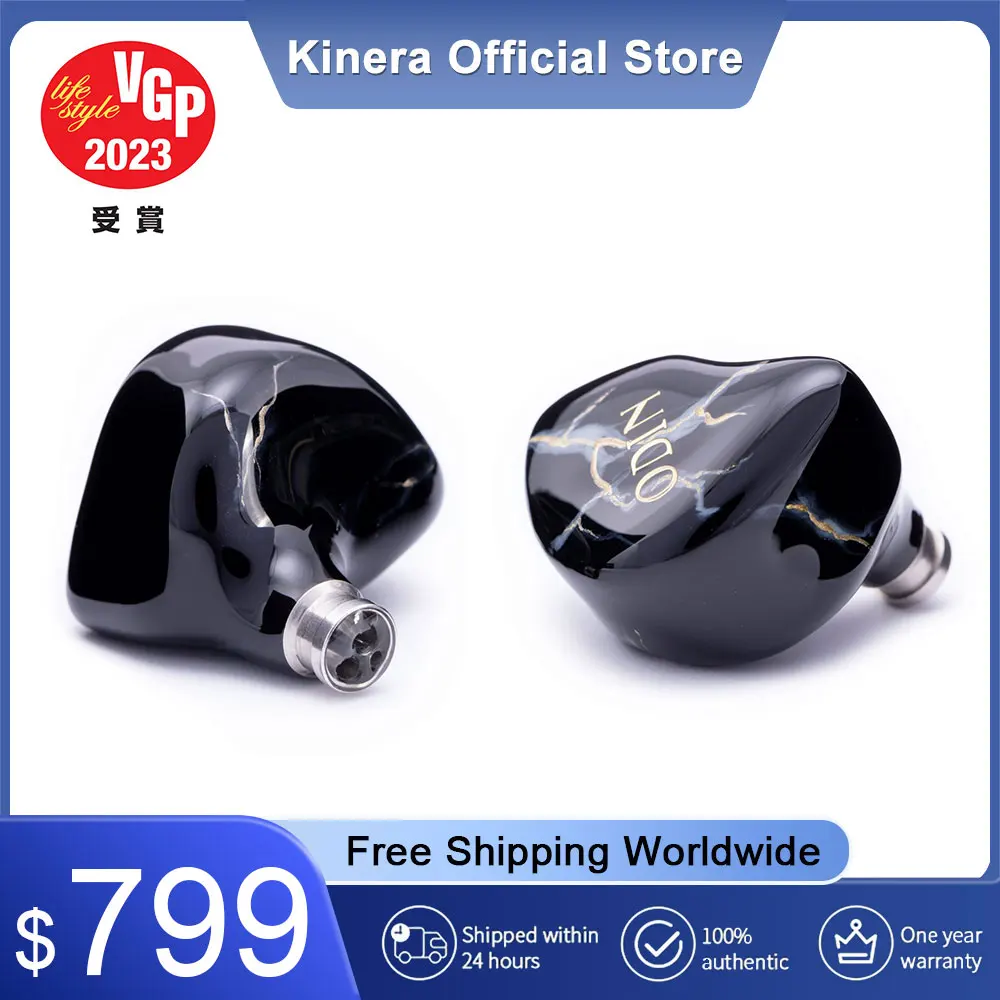 

Kinera Imperial Odin 2.0 8BA IEM Earphone With 8 Cores 6N OCC Cable Headphone 4.4mm Termination Plug Earbuds HiFi Music Headset