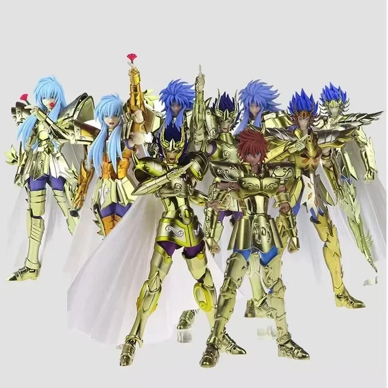 ST Saint Seiya Myth Cloth EX Leo Regulus Scorpio Cardia Capricorn El Cid Gemini Deuteros Cancer Manigoldo Albafica Figurka akcji