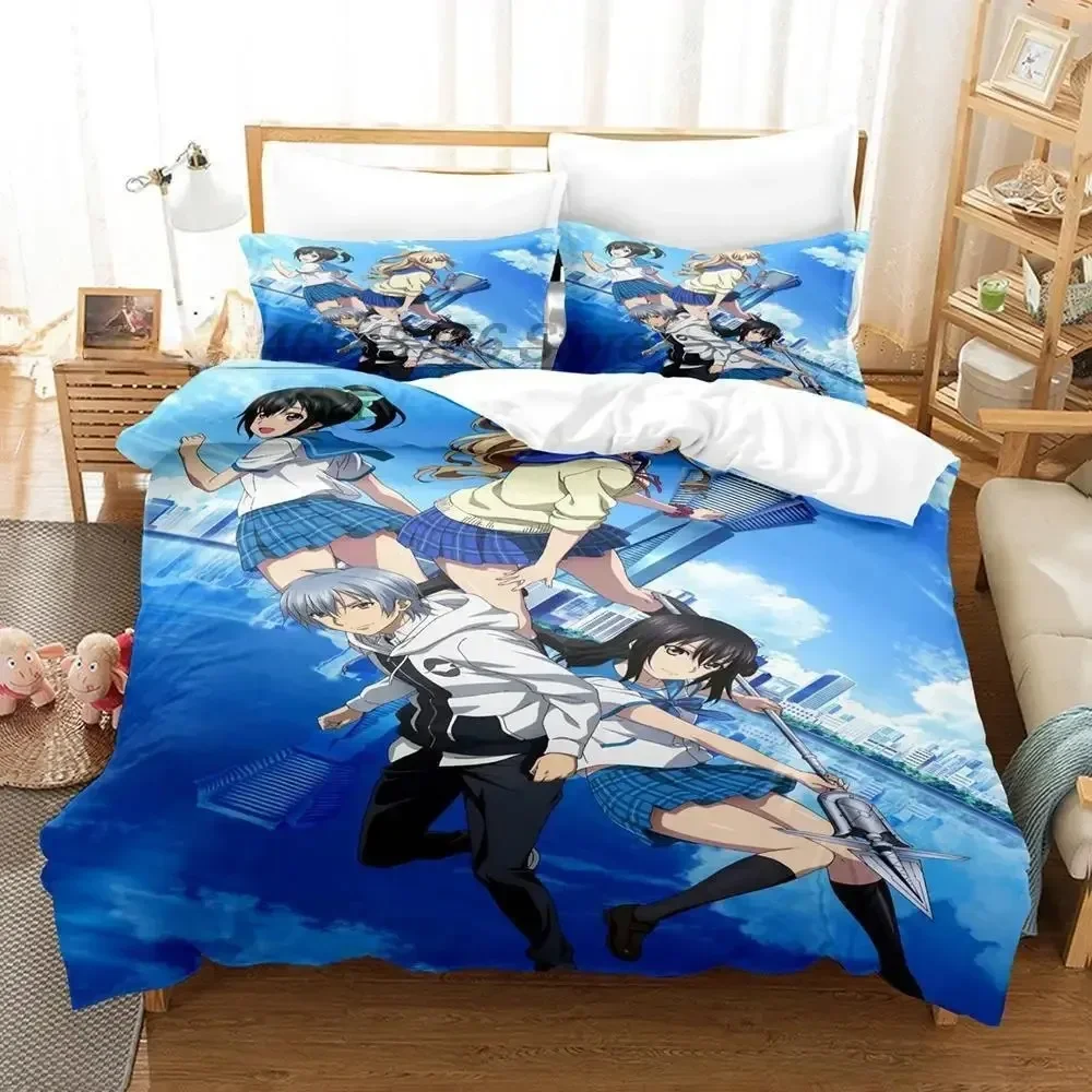 

Fashion STRIKE THE BLOOD Bedding Set Single Twin Double Queen King Cal King Size Bed Linen Set