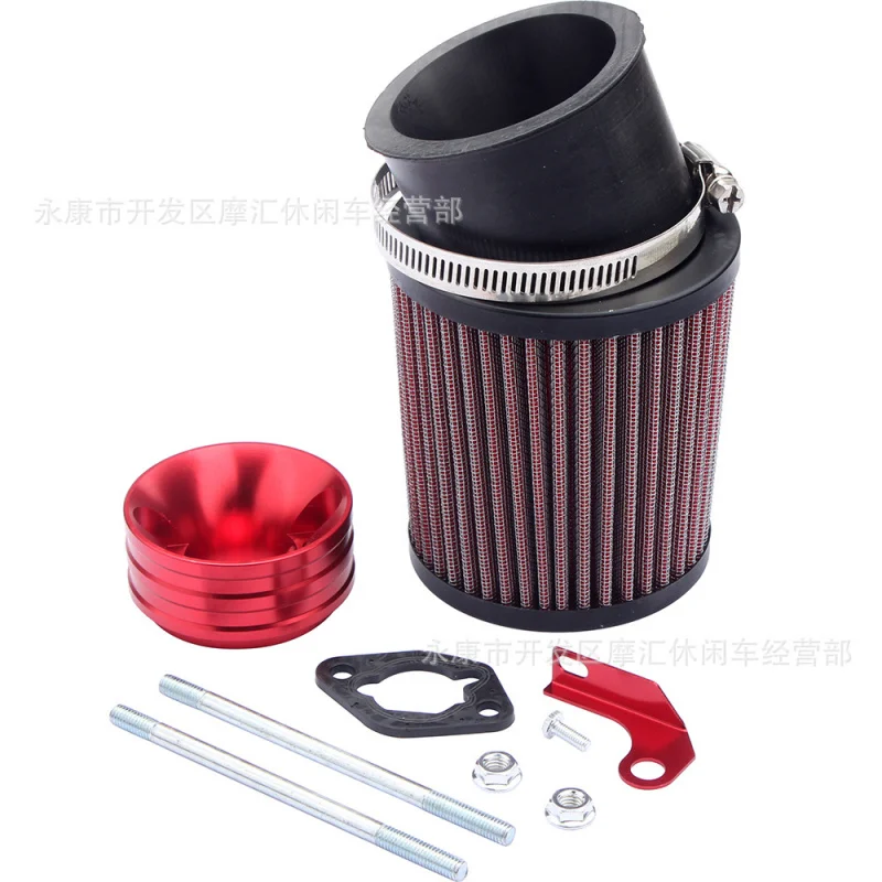 Suitable for Mini CardingGX160 Predator 212cc 6.5 Air Filter Intake Tube Kit Red