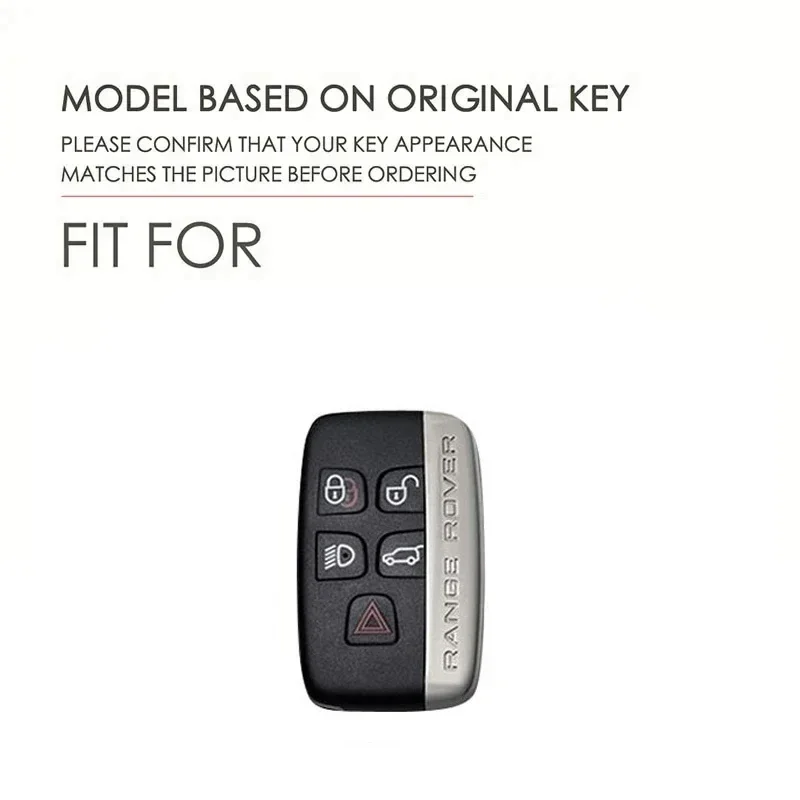 TPU Car Key Cover Case Shell for Land Rover Range Rover Sport Evoque Freelander Velar Discovery Jaguar XE XJ XF view 2