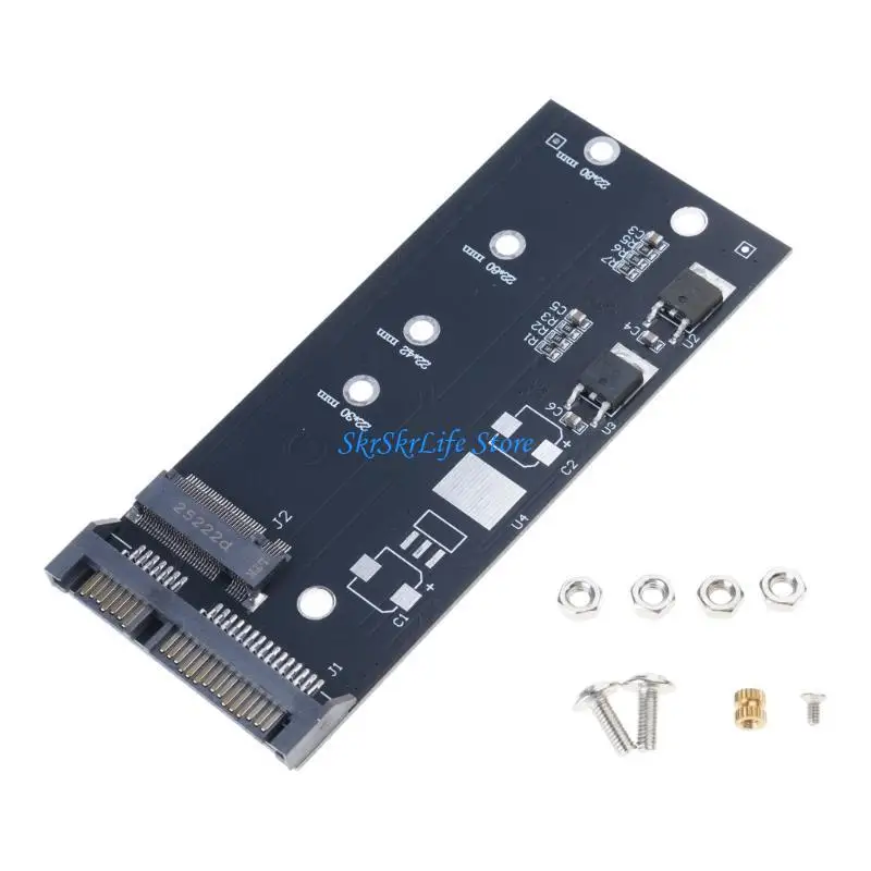 

E65E 1PC B+M M.2 Ngff SSD to Sata3 Raiser M.2 to Adapter Expansion Card