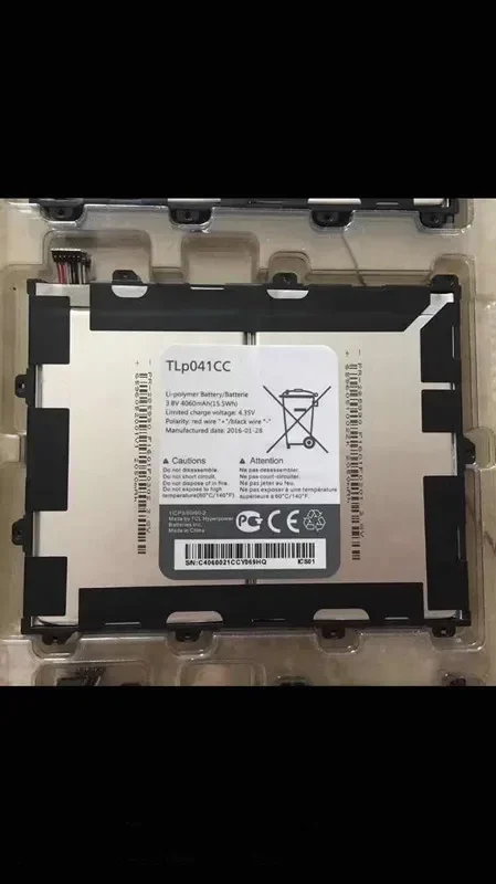 100% Orgina 3.8V 4060mAh TLp041C2 / TLp041CC For Alcatel OneTouch POP 8 P320A Battery