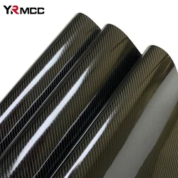 Carbon Fiber Vinyl Wrap Film Waterproof Car Sticker 6D Carbon Fiber Anti Scratch Protector Film Car Accessories for Color Change