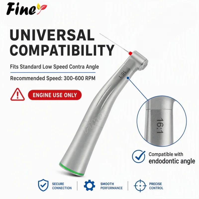 4Pcs Dental Paste Carrier Lentulo Spiral 21/25mm Engine Use Rotary Endodontic Files 25-40 Root Canal Filler Dentistry Instrument