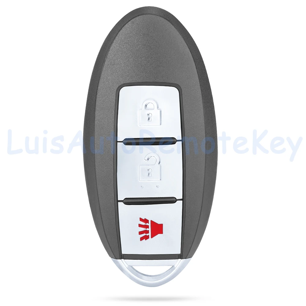 Portachiavi per auto con telecomando intelligente a 3 pulsanti 315 MHz per Nissan Murano 2005 2006 2007 FCC ID: KBRTN001 P/N: 285E3-CB80D