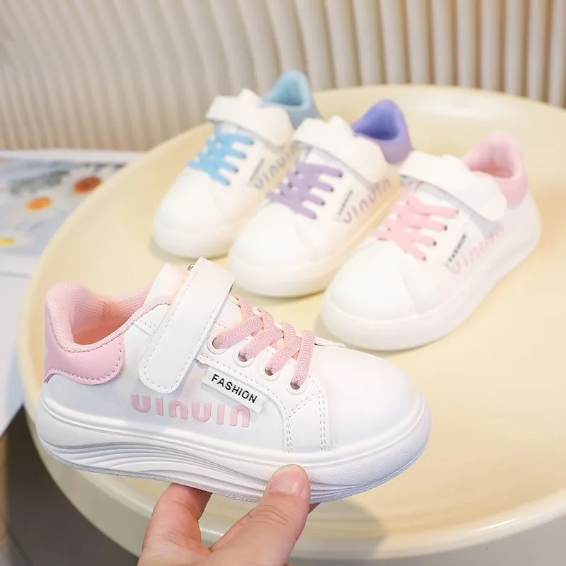 

Spring 2025 Girls Boys Kawaii Sanrio Anime Board Shoes Cute Cartoon Children Hello Kitty Sports Sneakers Gifts for Kids