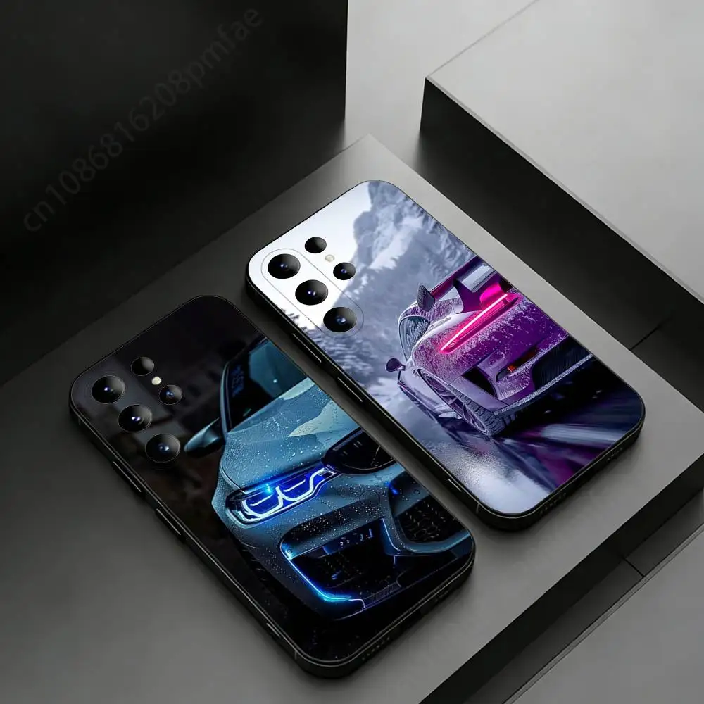 Cool sports car Phone case for Samsung Galaxy S24,25,26,23 22,21,S20 Plus Ultra FE soft fundas cases