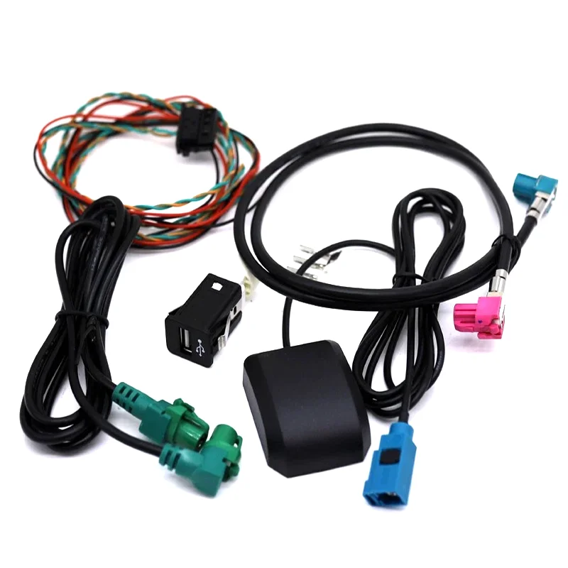 Retrofit CIC Navigation SAT NAV COMBOX cable CID kit For E60 E61 E63 M5 M6 6