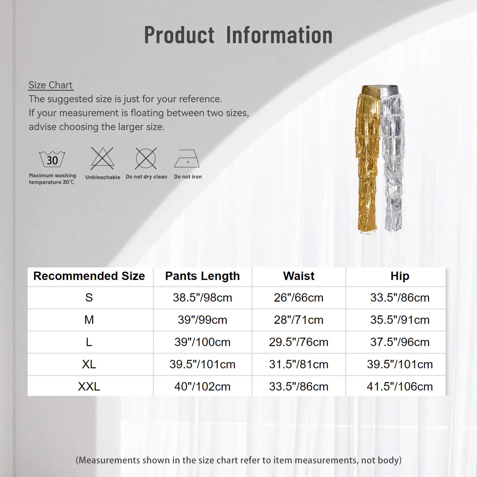 إمرأة اللاتينية تشاتشا الرقص السراويل طماق لامع لامع المتدرج شرابة نحيل السراويل الطويلة قاعة الرقص ديسكو التانغو السالسا ملابس رقص #5
