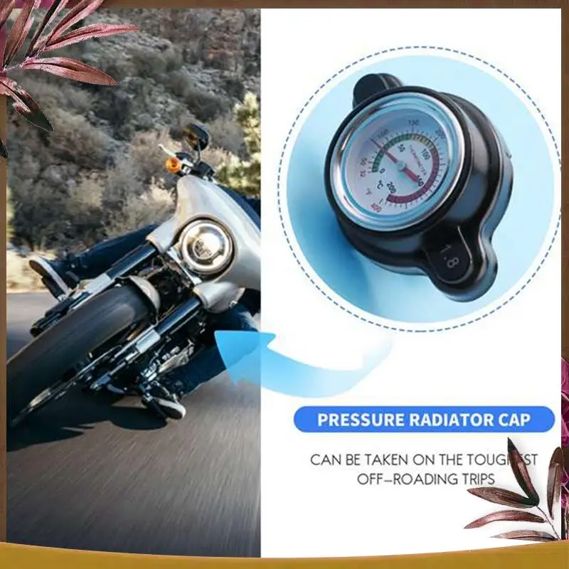 

AB59-2 шт. крышка радиатора высокого давления с манометром 1,8 бар крышка радиатора 25,6 фунтов на квадратный дюйм для Honda Kawasaki Suzuki Yamaha