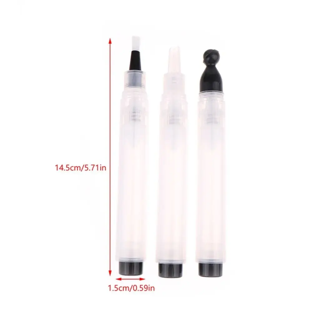 Nuova penna erogatrice per fondotinta liquido da 3/5/7ML Penna di riempimento separata da viaggio portatile Bottiglie riutilizzabili con pennello Bottiglia vuota