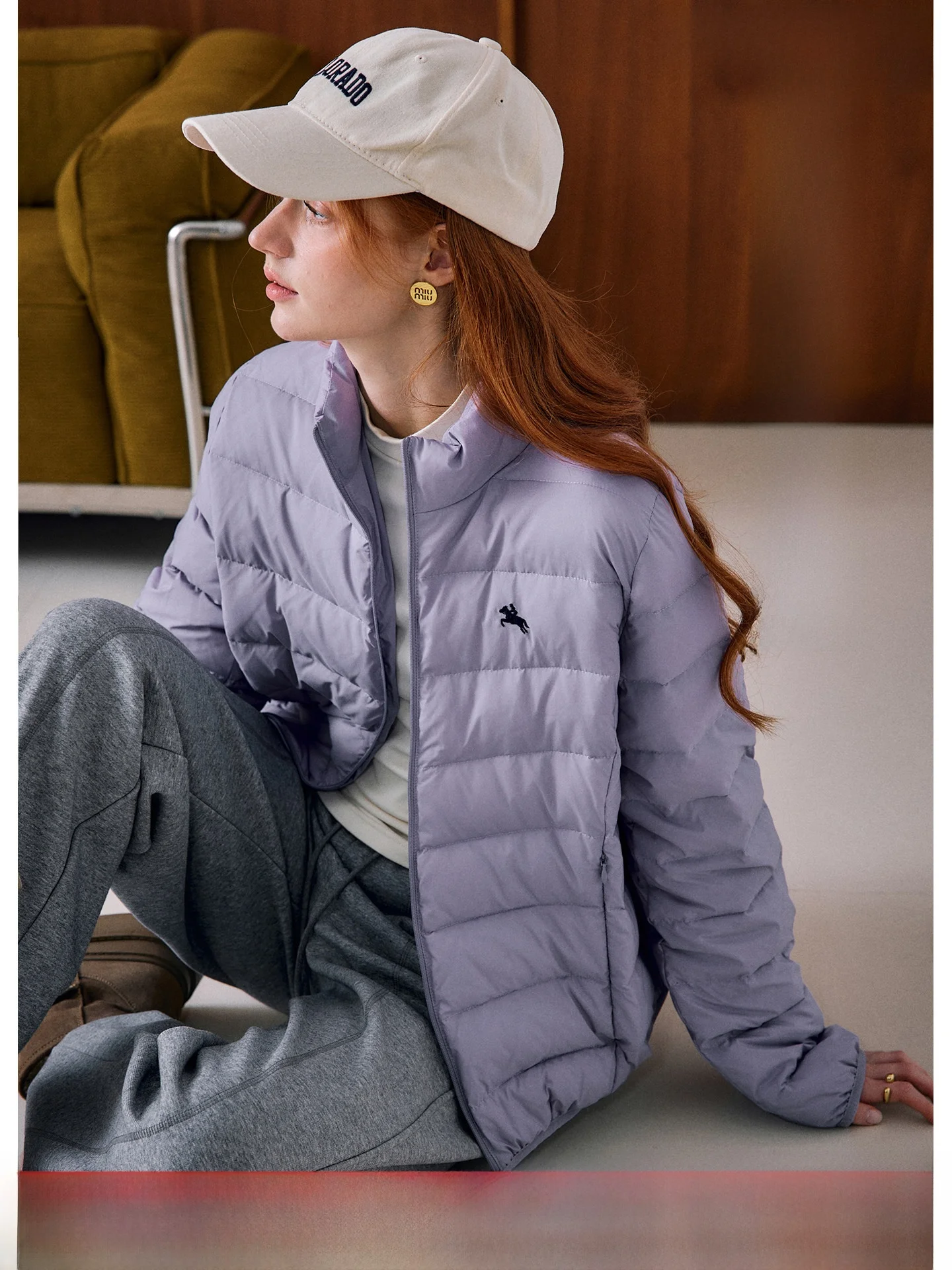 

KUHNMARVIN Women's Lightweight Stand Collar down Jacket 3 Colors Optional 2025 Winter New 95 White Duck down Outerwear