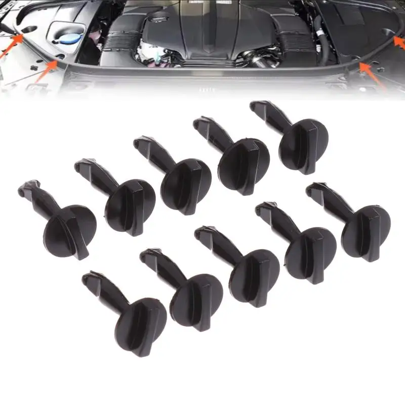 

10Pcs Plastic Spiral Spring Gasket A0009982395 A0039918870 For Car Automotive Buckle Accessories