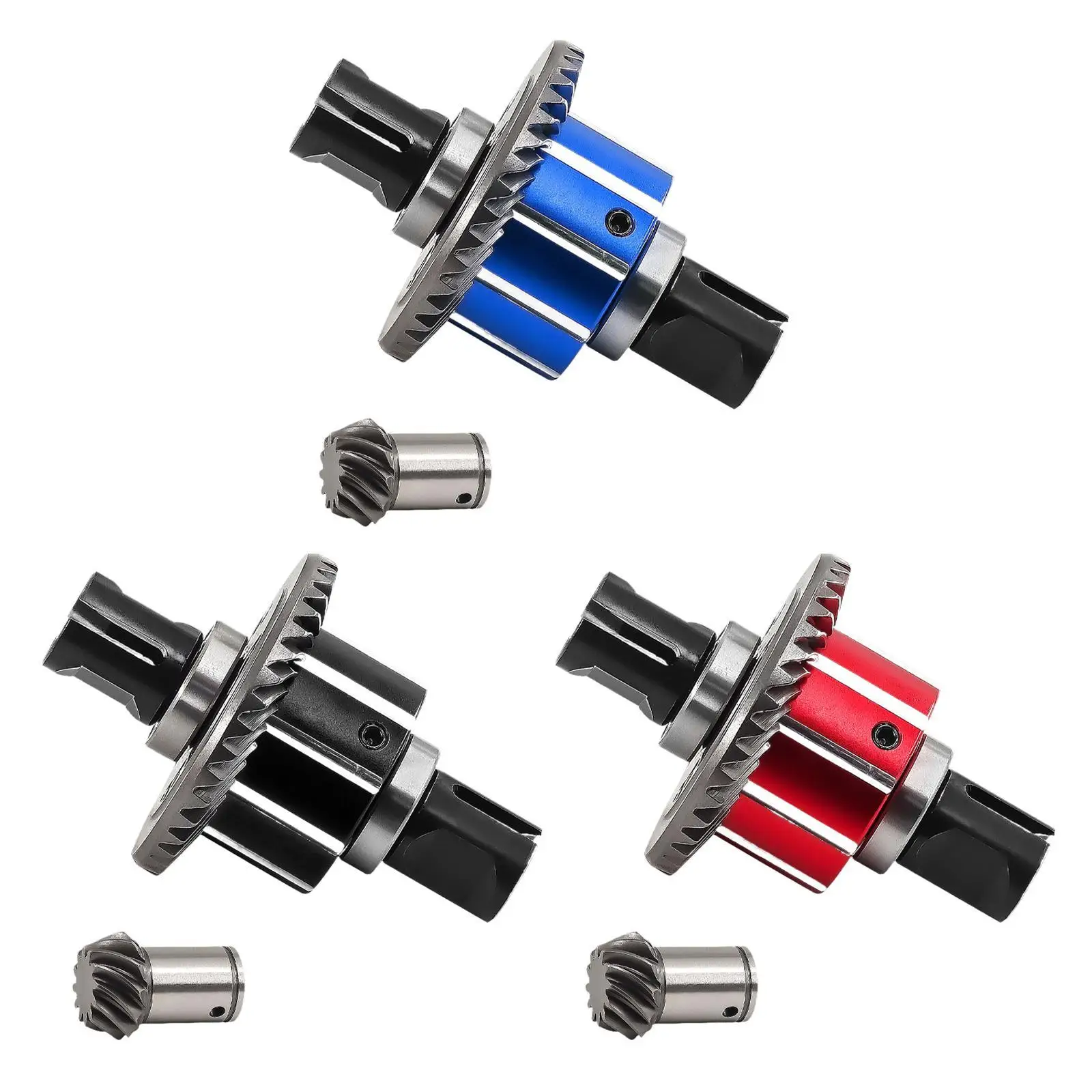 

39T 12T Differential Gear Assembly, Spare Parts, Carbon Steel Ara310937 Durability, RC Car Parts for 1/5 Kraton Outcast 8S