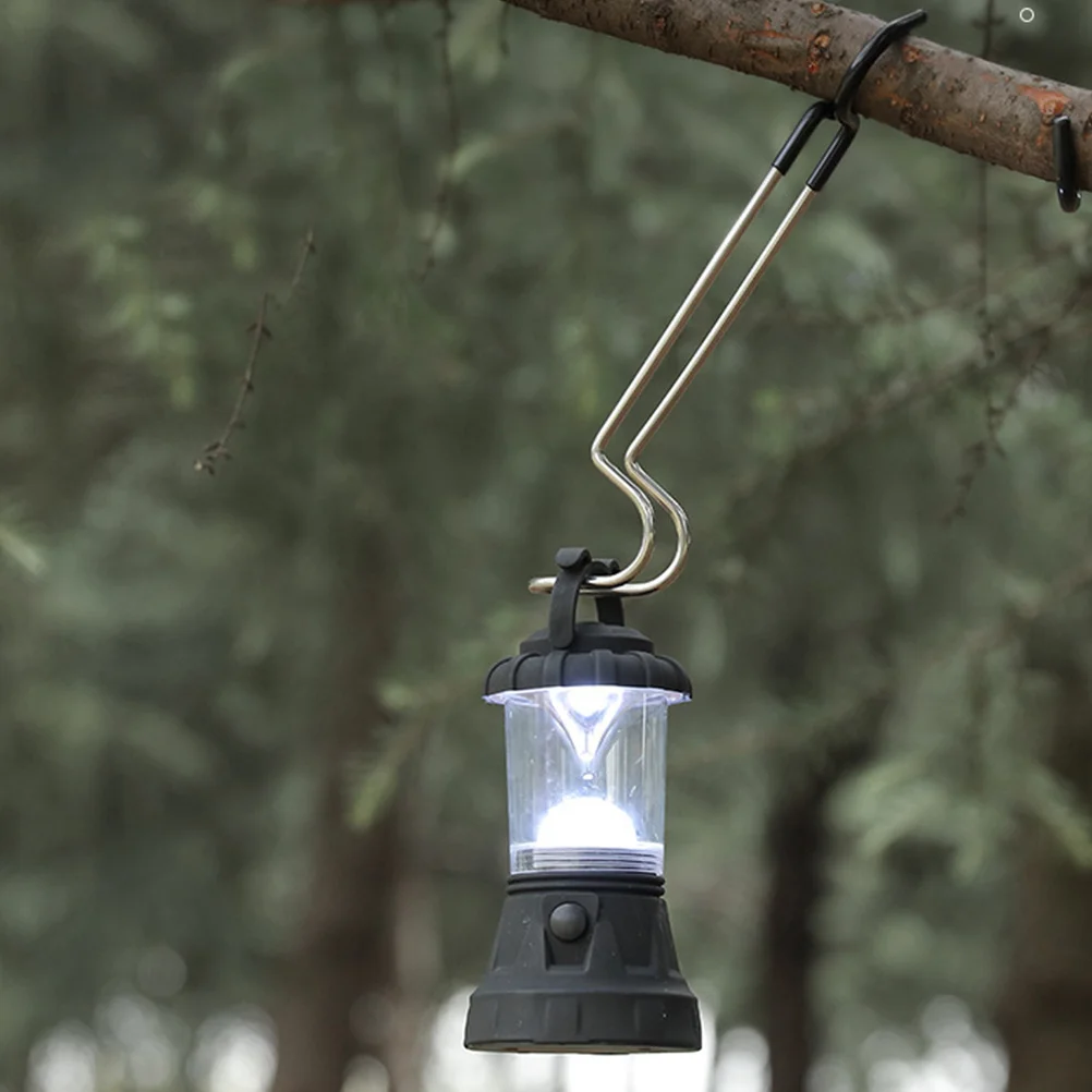 التخييم هوك المشبك شماعات في الهواء الطلق خيمة فانوس حامل مصباح المحمولة متعددة الوظائف دعامة تعليق للتخييم الصيد
