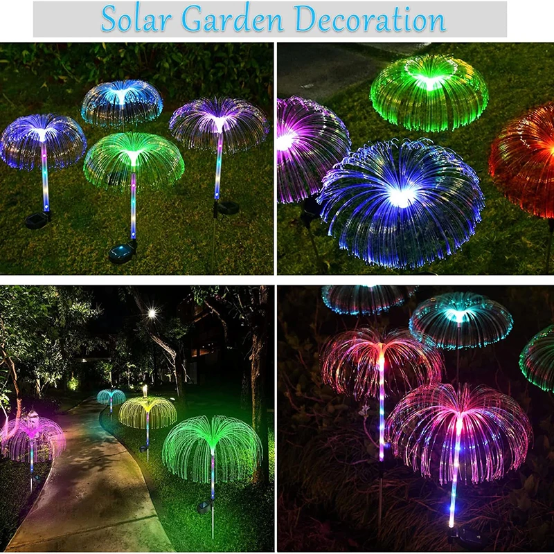 LED Solar Jellyfish Garden Lig - đánh giá và giá Outdoor Power For Wedding