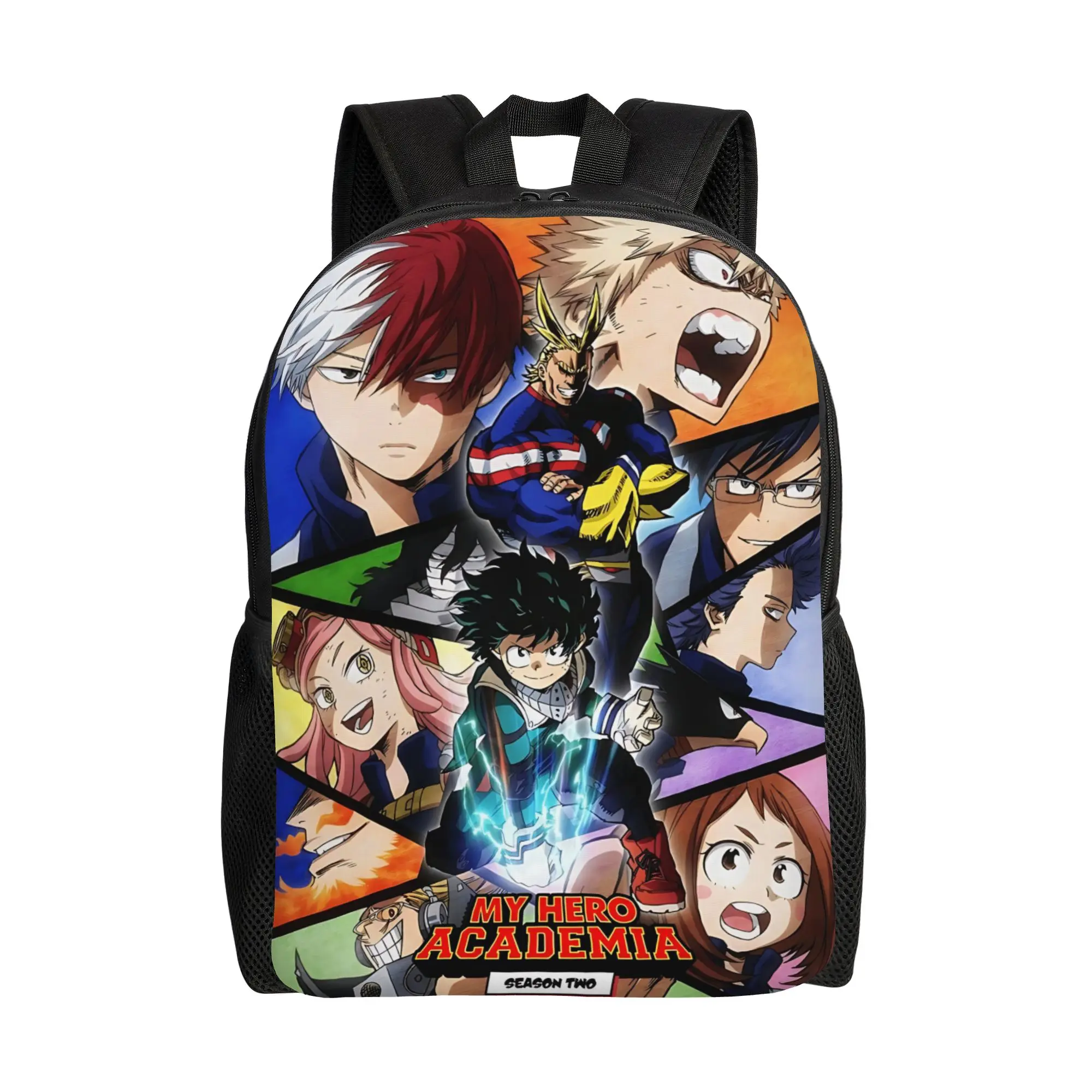 

1Piece Backpack BattleCry New School Year Daypack Travel My Hero Academia Gift New Term Starts