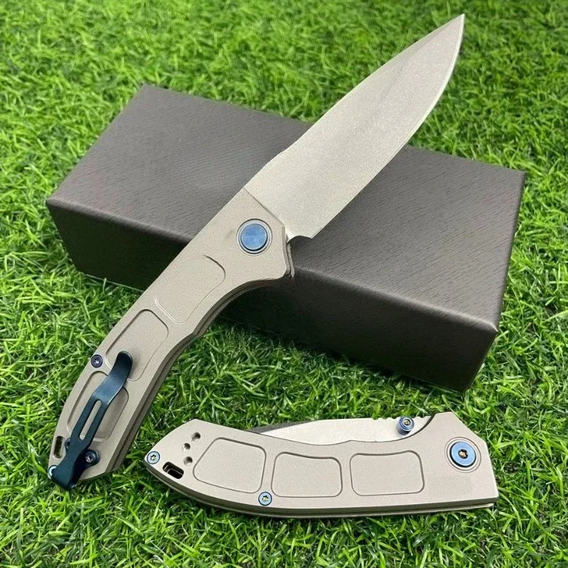 

New B748 Blade M390 Folding Pocket Outdoor Camping Knife Survival Carry Convenient Knives Utility Fruit Self-defense EDC Tools