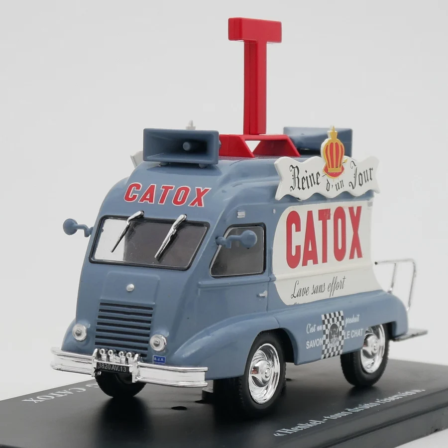 

1:43 Scale Diecast Alloy 1000 KG Catox Transport Vehicle Car Toy Model Classics Nostalgia Adult Collection Souvenir Gift Display