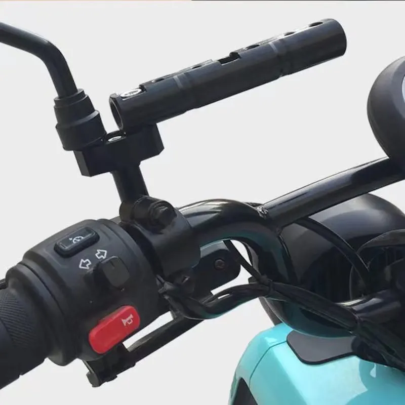 Multifunctional Aluminum Rearview Mirror Mount Extender Bracket for Motorcycle Scooter ATV Support Spotlight Cell Phone Holder