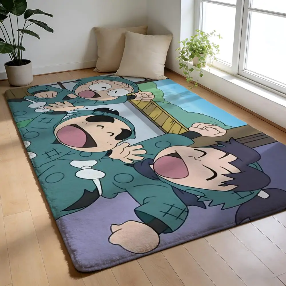 

Floor Mat Soft Flannel Rug Non-Slip Absorbent Mat for Bathroom Bedroom Home Decor N-Nintama Rantarou