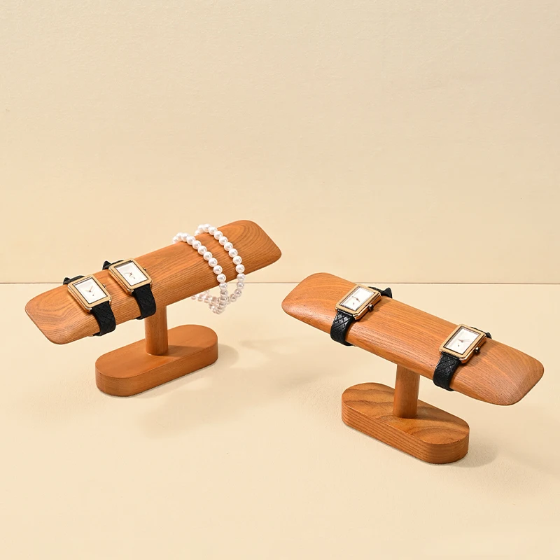 oirlv All-solid wood shelving, watch stand, jewelry display stand bracelet display exclusive original design jeweler organizer