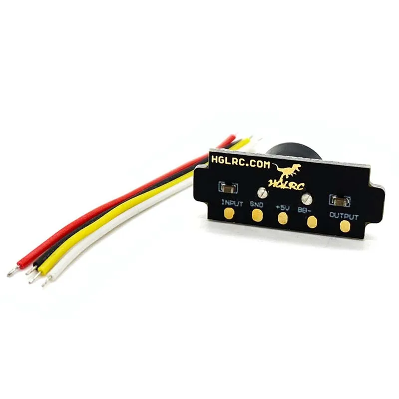 2PCS HGLRC F4 Flight Controller for LED Obstacle-Avoidance Drones, FPV, Multi-Color LEDs + Buzzer, WS2812 Programmable