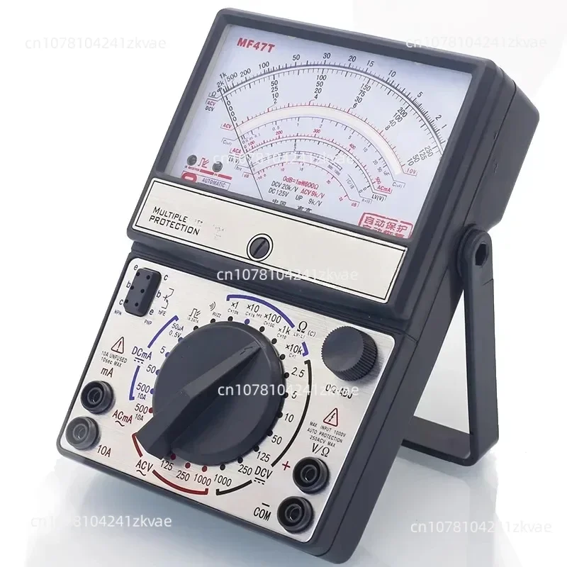 MF47L/MF47C47T pointer high-precision multimeter Mechanical external magnetic burn-proof universal meter