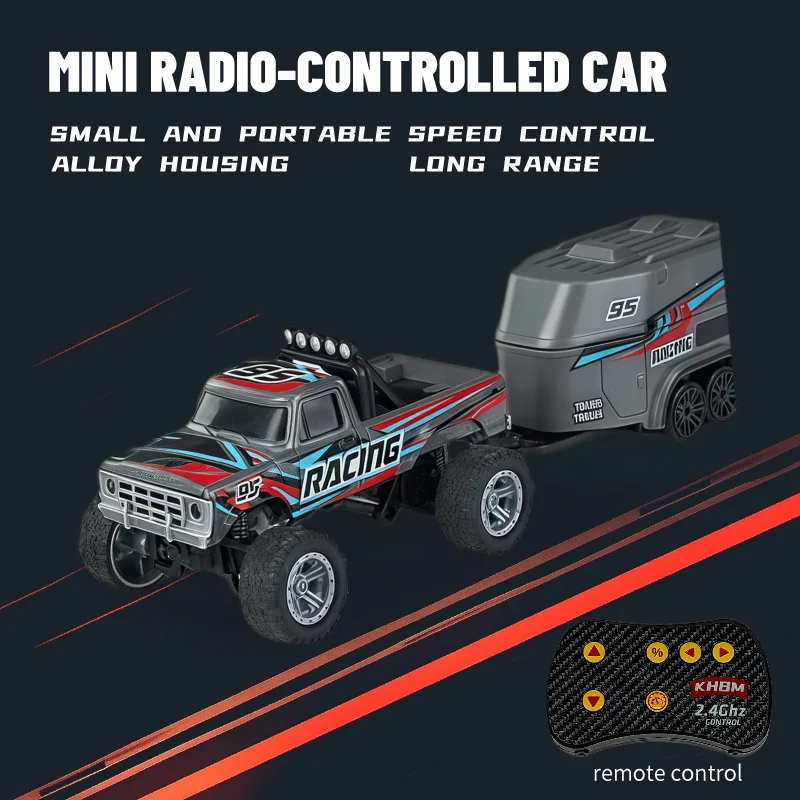 Nieuwe RC Auto MINI Legering 1/64 Afstandsbediening Auto Handig om 60 Minuten Werktijd te dragen Kinderen Geschenken Elektronisch Speelgoed