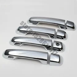 For Toyota Prado 150 Land Cruiser Prado J150 2010 - 2019 LC150 LC200 ABS Chrome Door Handle Cover Trim Set Car Styling
