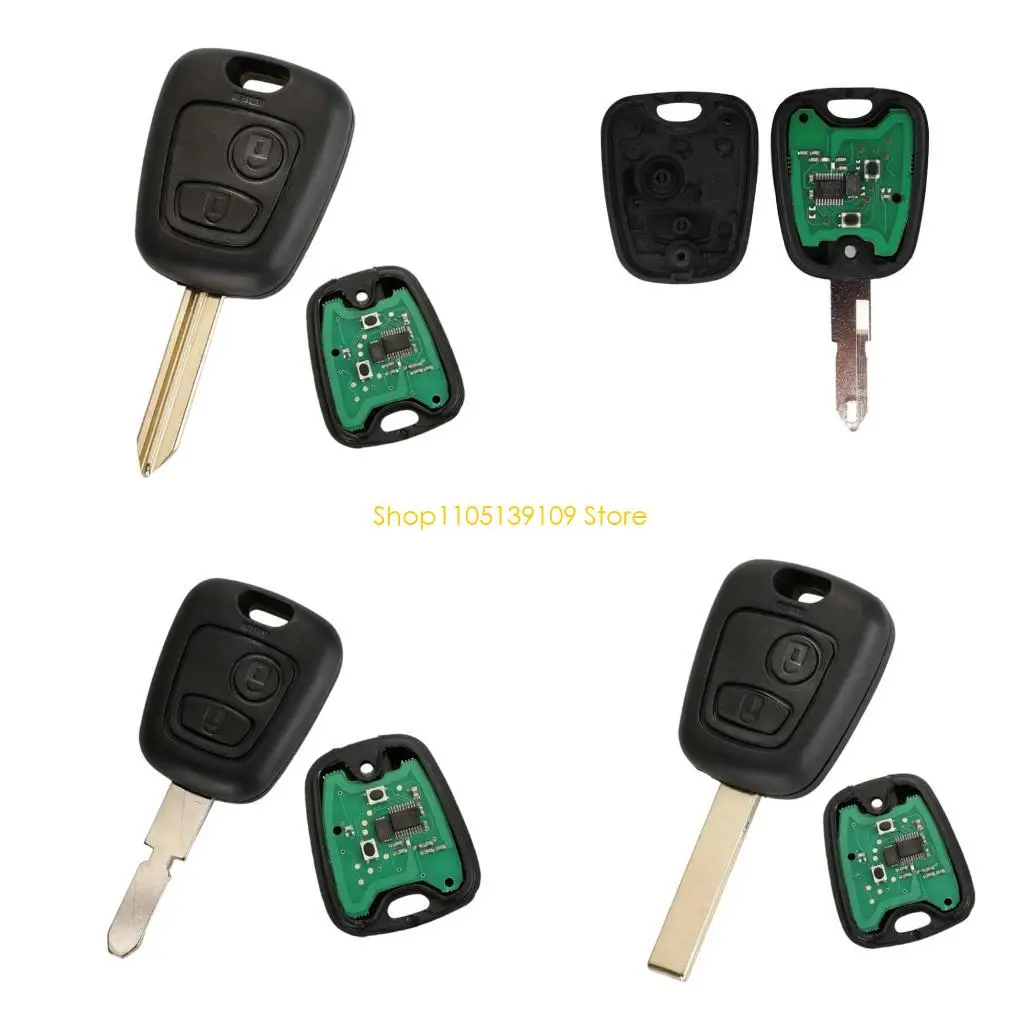 

Black 433MHz Vehicle Remote Control Transmitter Remote Car ID46 4D70 Chip