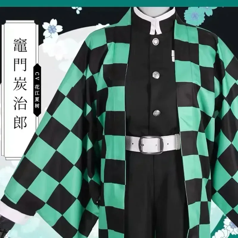 SN60 أنيمي شيطان القاتل كيميتسو جين يابا زينيتسو فستان تانجيرو كامادو Nezuko تأثيري النساء الاطفال مانين كيمونو موحدة Pa1 @