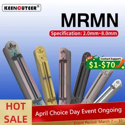 Hoja de ranurado de carburo MRMN MRMN200 MRMN250 MRMN300 MRMN400 MRMN500 MRMN600 MRMN800, herramienta de corte de ranurado, herramienta de garaje