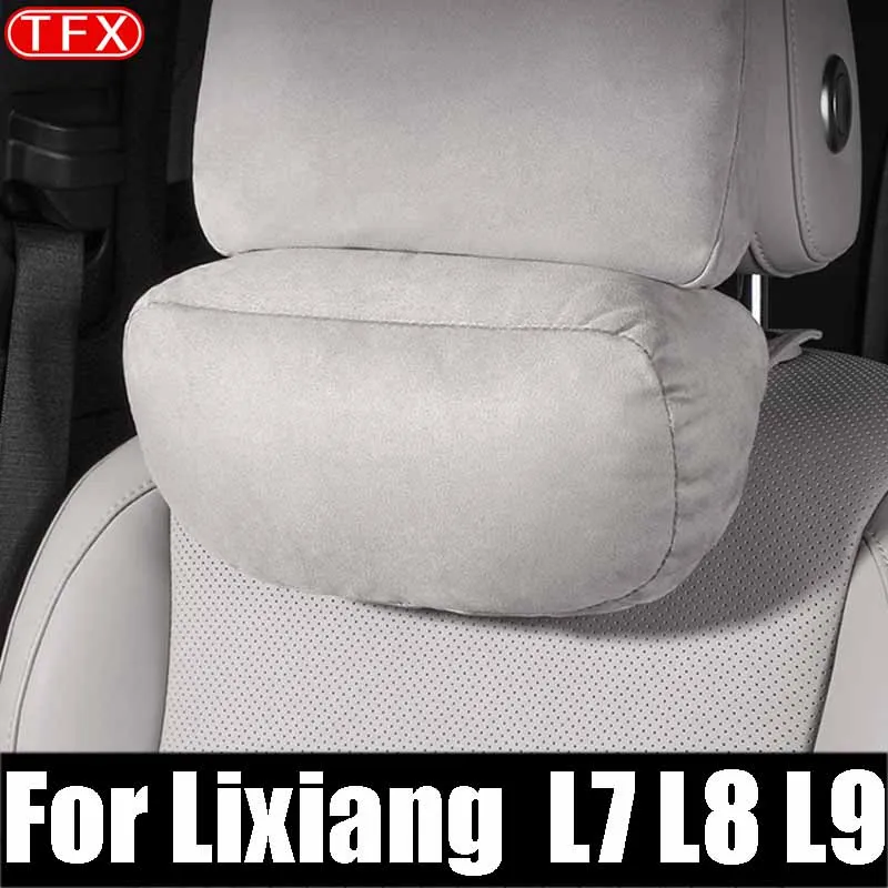 For Lixiang L9 L8 L7 Car Styling Headrest Neck Pillow Neck Official Same Auxiliary Soft Pillow Supplies Modification Accessories