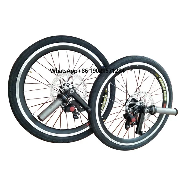 

20 Inch Bicycle Alloy Wheels Sets With Tires for Tricycle